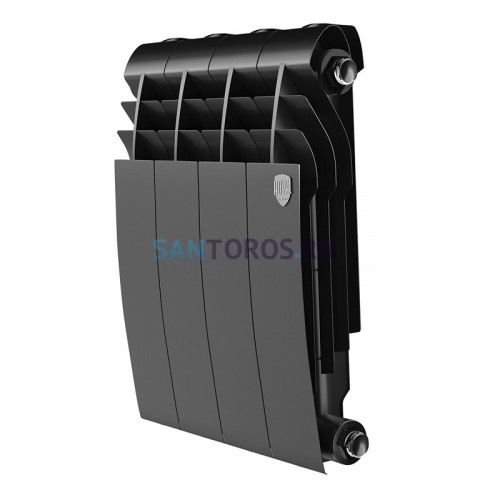 Радиатор Royal Thermo 350 х 4 секции BiLiner Noir Sable биметаллический секционный НС-1197123